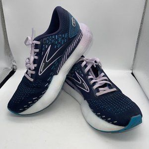 Brooks Womens Glycerin 20 1203691B499 Blue Running Shoes Sneakers Size 7.5